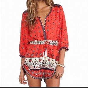 NWOT Spell & Gypsy Desert Wanderer Playsuit (S)
